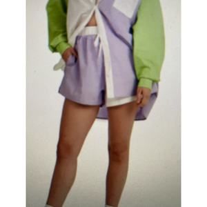 NWT Charlie Holiday size 4 Romi colorblock shorts